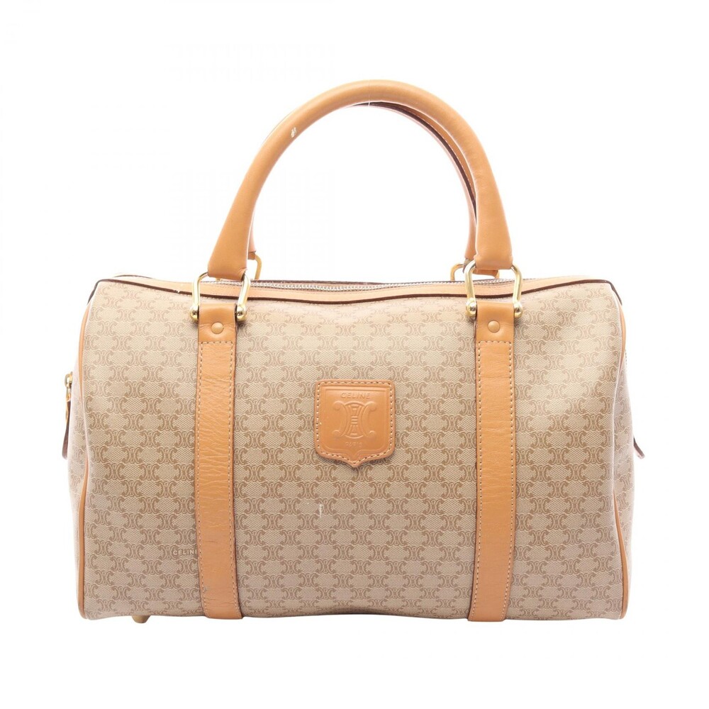 Celine Macadam Tote Bag Canvas Leather #278060C37B